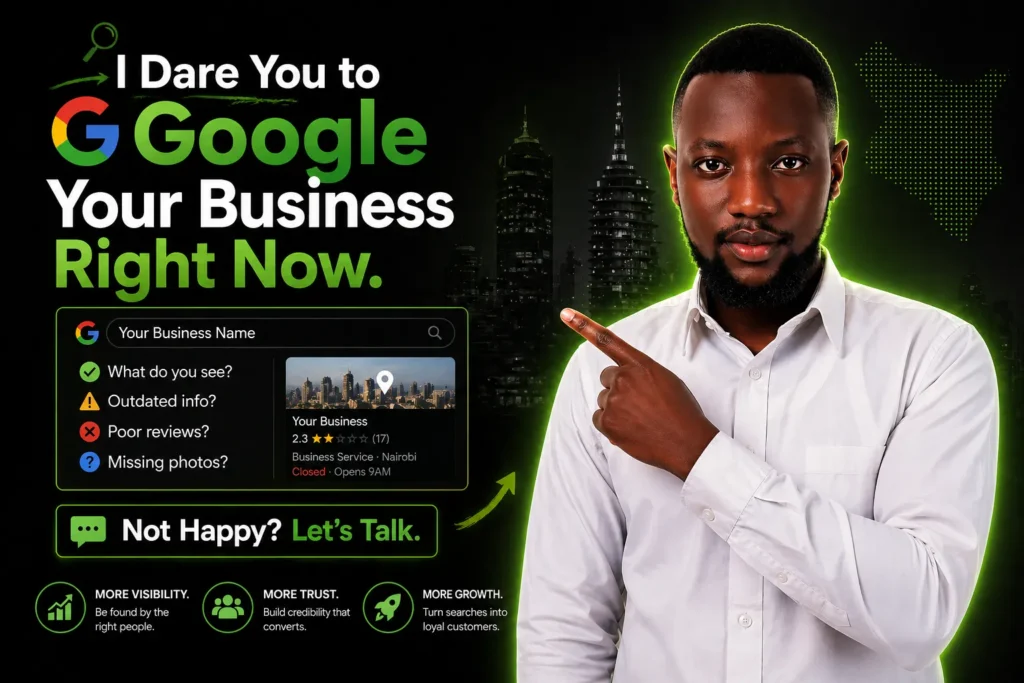 WEB DESIGN + SEO FOR NAIROBI STARTUPS