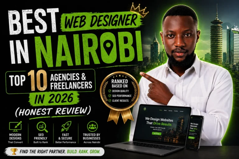 Best Web Designer in Nairobi: Top 10 Agencies & Freelancers in 2026 (Honest Review)