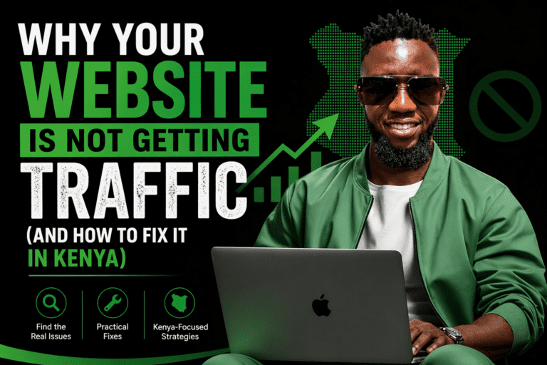 Why Your Website Is Not Getting Traffic (And How to Fix It in Kenya)