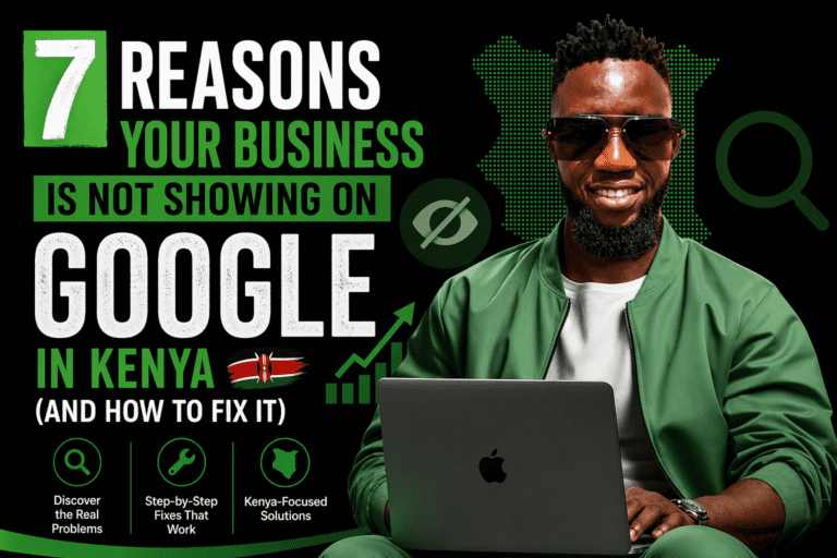 7 Reasons Your Business Is Not showing On Google In kenya ( How To Fix It In 2026